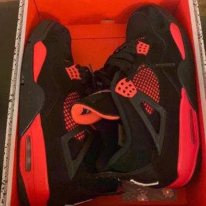Men’s size 11 red and black Air Jordan 4 retro